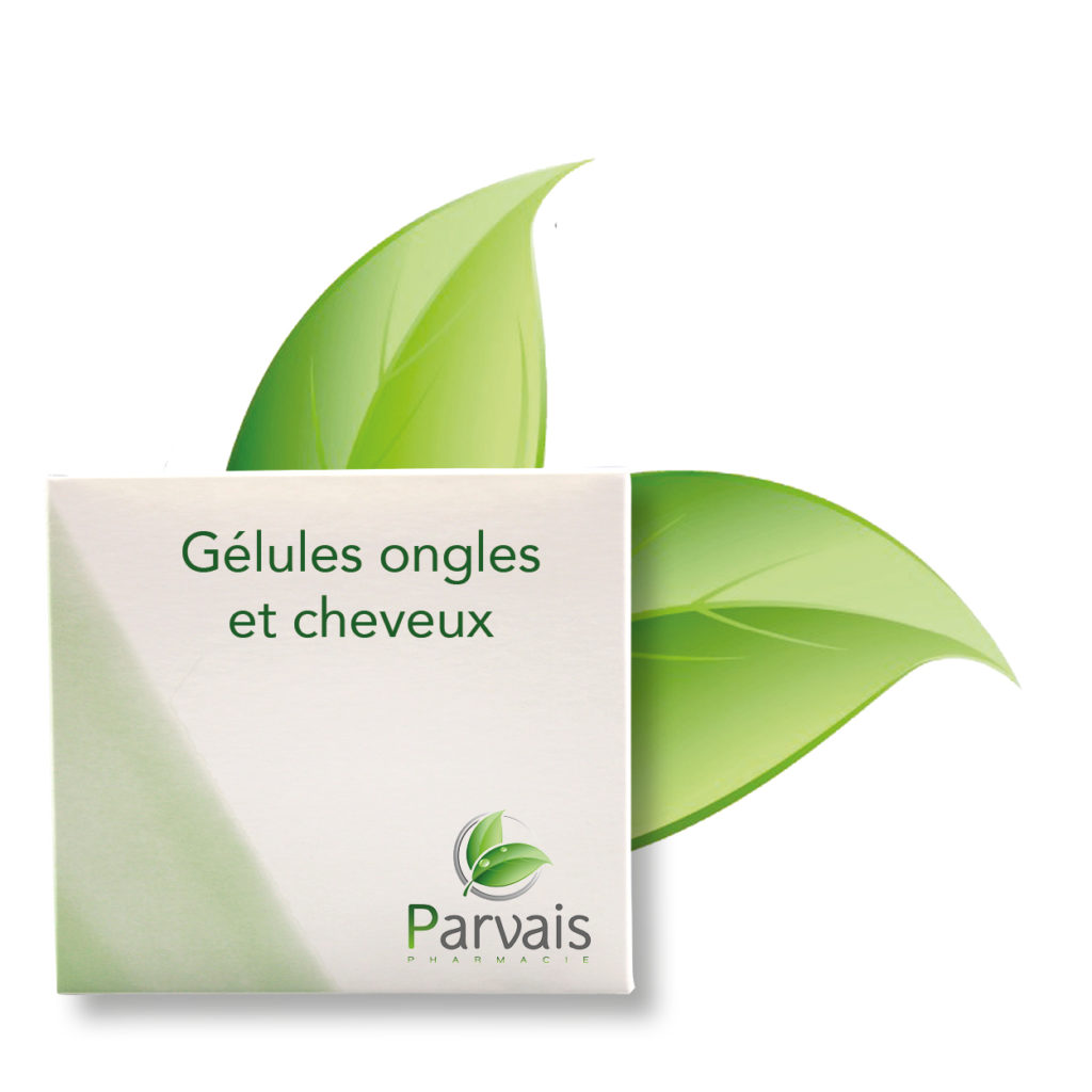 Gélules ongles et cheveux – pharmacie parvais